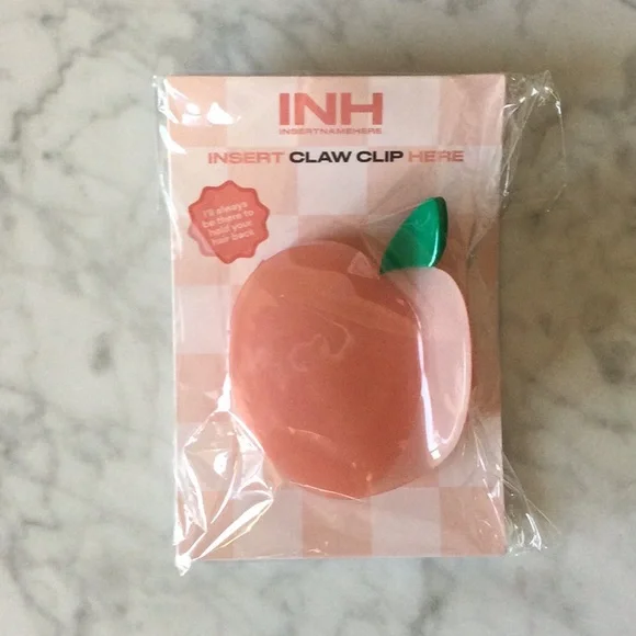 Fruit Basket Peach Claw Clip - Picture 4 of 4